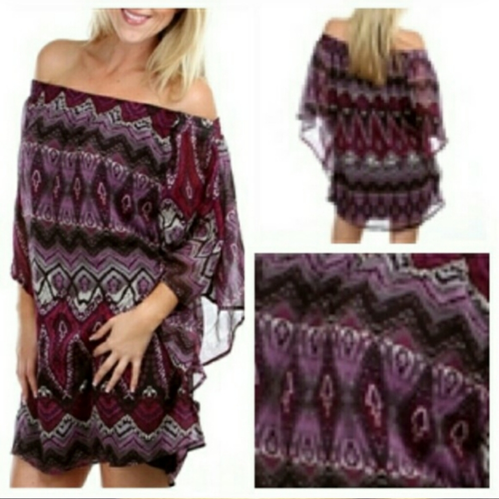 🎉HOST PICK🎉  BUTTERFLY WING SLEEVE BLOUSE - Picture 4 of 5